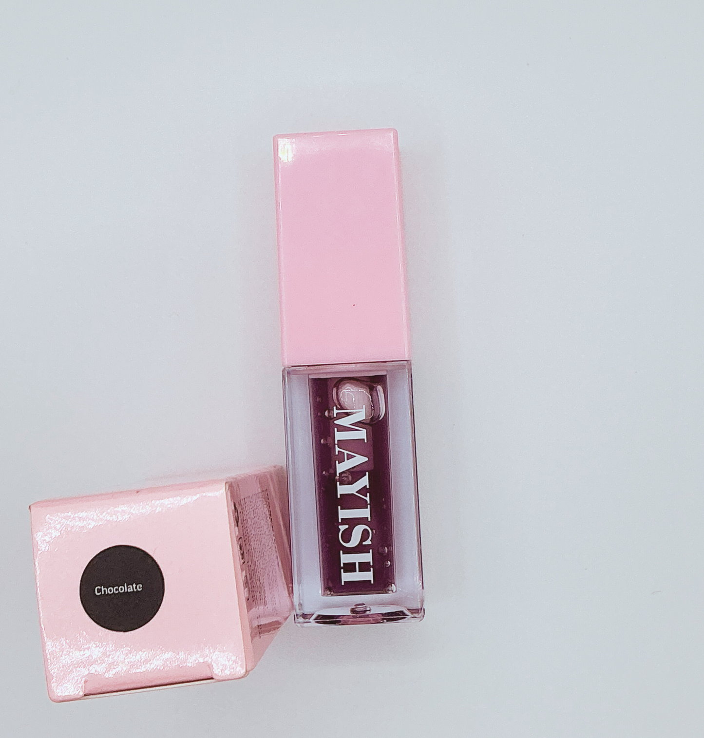 Chocolate Lip Gloss – Rich Brown Shine | Mayish Beauty