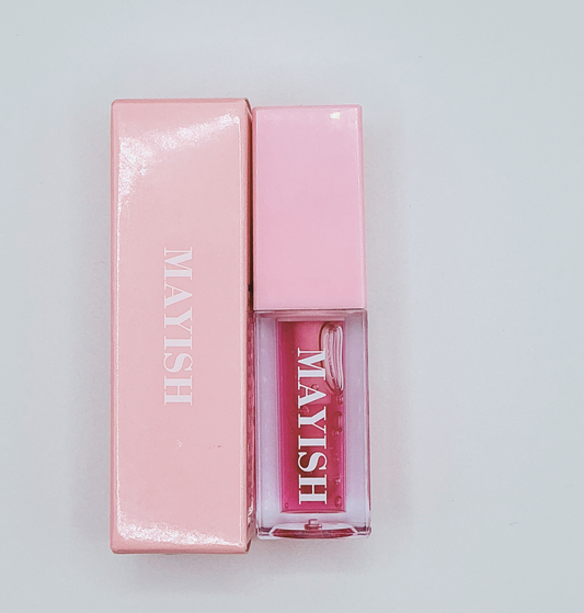 Bubble Gum Lip Gloss – Sweet Pink Shine | Mayish Beauty